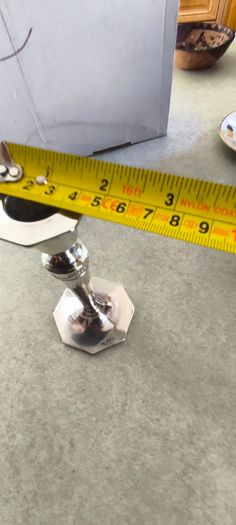 Walker & Hall 1935 Sheffield Hallmarked Sterling Silver Matched Just one of Hexagonal Art Deco Candlesticks / Candle Holders - 15cm High. 122 Gr.