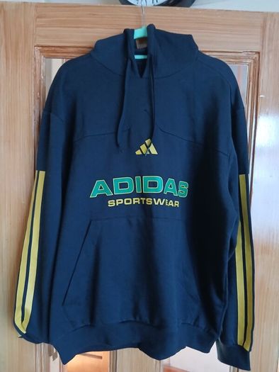 Hoodie mens addidas large
