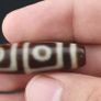 Antique Himalayan Tibetan 4 Eyes Agate Dzi Bead Amulet Image 4