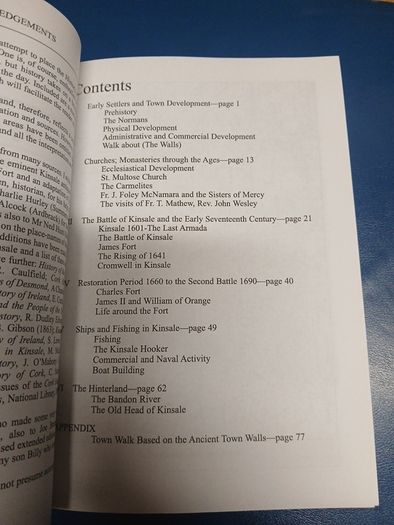 History of Kinsale - John Thuillier