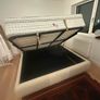 Premium Super King Size Bed & Ottoman Storage Base | Like New | Elegant & Stylish Design Image 5