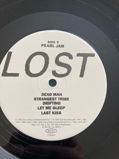 Pearl Jam - Lost Dogs