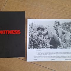 WITNESS Movie Press Kit Harrison Ford