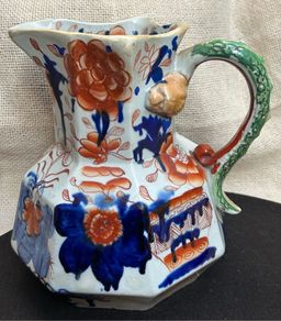 Antique Georgian Masons Ironstone Hydra Jug