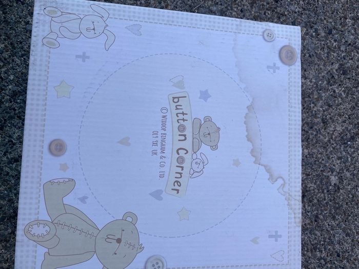 Christening Keepsake Box. (Please Read)