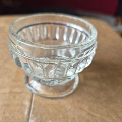 Vintage master salt cellar, mustard pot