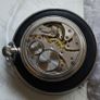 Vintage Silver Cased Swiss made Military Issue Pocket Watch Image 6