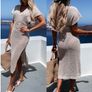 Knitted beach dress Image 5