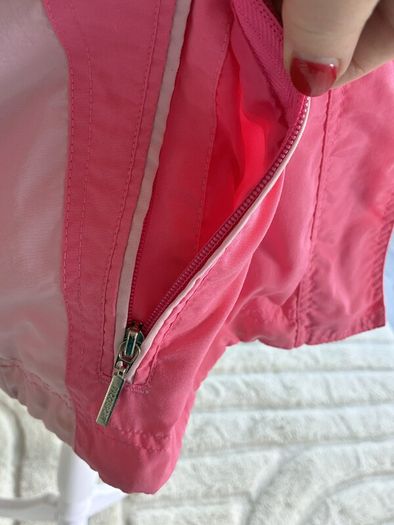 Brand-new Two-toned Pink Hooded Windbreaker Jacket from the Paco Sport  Size Medium UK 12/ EU 40