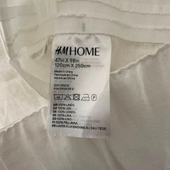 H&M Linen Curtains - 2 pack - White