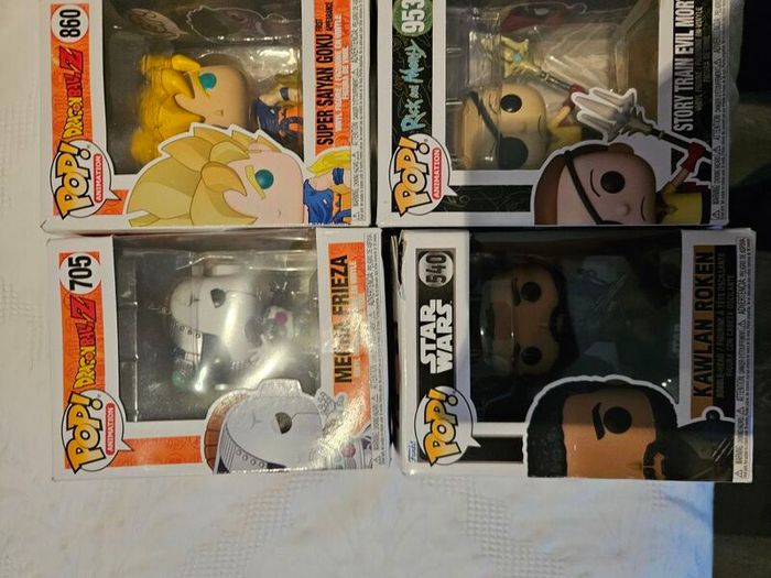 6 x funkos