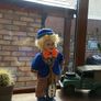 Porcelain  Wind up musical clown Image 3