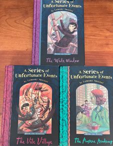 A Series Of Unfortunate Events, Books 3,5&7 by Lemony Snicket