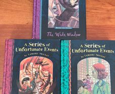 A Series Of Unfortunate Events, Books 3,5&7 by Lemony Snicket