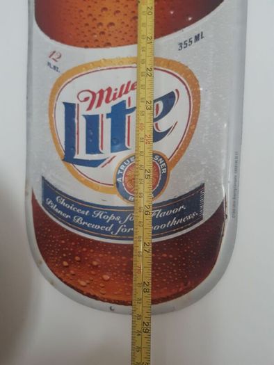 Metal Beer Bottle