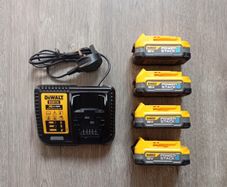 DeWalt Powerstack Batteries & Charger (New)