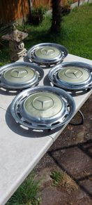 Mercedes steel Hub Caps.