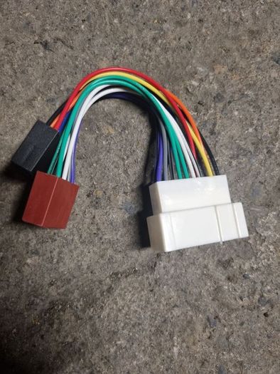 Nissan radio stereo harness iso connector