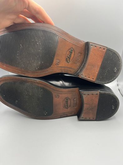 Mens Clarks Smart Loafer Style Slip On Formal Shoes Sz UK 7.5 EU 41.5