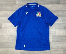 Macron Italy Rugby jersey Shirt Mens Large