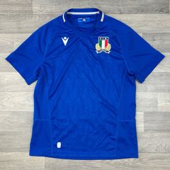 Macron Italy Rugby jersey Shirt Mens Large