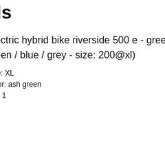 Riverside 500E Decathlon Ebike
