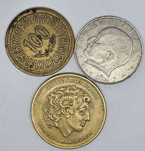 Mixed Country Coin Lot Morocco Greece Germany
