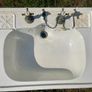 Original Antique Victorian Shanks Toilet Sink Basin Image 6