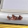 Vintage Hallmarked 9ct Gold Harrods Hoop Earrings Image 9