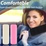 2 Pack Seat Belt Pads, Seat belt Strap Cover, Car Seat belt Comfort Pads, Soft Faux Big Rabbit Fur, Comfort Harness Pads Protect Shoulder Neck Padding for Kids, Adults Image 7