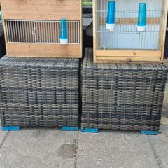 2x bird cages