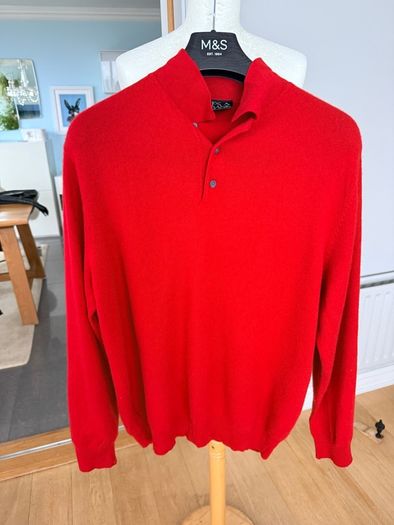 Cashmere mens jumper