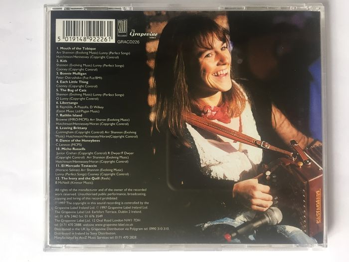 Sharon Shannon [1997] Each Little Thing (CD Album)