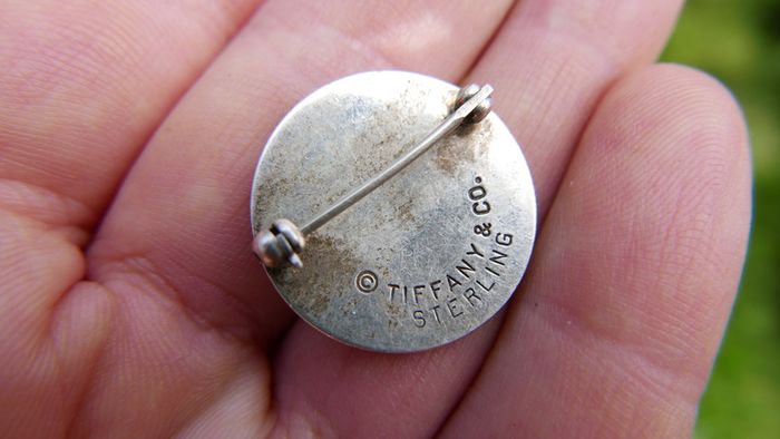 Vintage TIFFANY Co T & Co Sterling Silver 925 Lapel Pin Tie Tack 6g