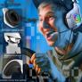 Gaming Headset for PS5 PS4 PC, Over-Ear Headphones with Surround Sound & RGB Light for Xbox Switch Mac Laptop (FREE POSTAGE) Image 2