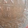 British India 1883 Queen Victoria Quarter Annas Image 4