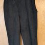 Gallery Black Faux Suede Jeggins.  S. 12    New- No Tag. Image 2