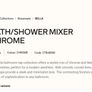 Bath Taps - Bath/shower Mixer Chrome Image 7