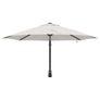 Garden Parasol Sand 248 x 248 x 148 cm Polyester and Steel Image 6