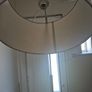 Silver Long hangover Floor Lamp with Telescopic hanging arm Image 2