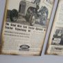 Vintage tractor advertising posters Image 2