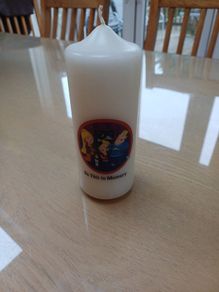 First Communion Candle
