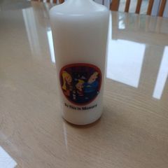 First Communion Candle