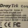 Draytek Vigor130 VDSL2 Modem Image 2