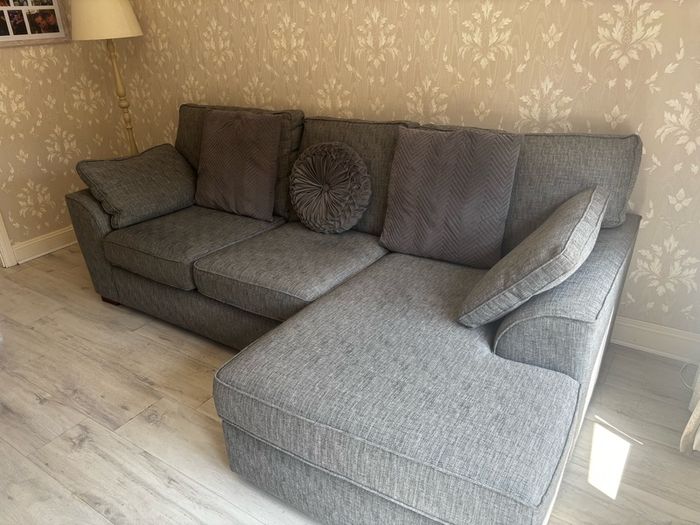 Next 3 seater grey sofa