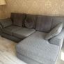 Next 3 seater grey sofa Image 3