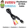 PS3 AV TV Video Cable RCA Lead for the PlayStation 3 2 1 PS1 PS2 PS3 Image 5