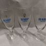 3 x old vintage harp glasses,hard to come by, collectors items ,good condition  ,see pictures for condition ,,buyer collects,,harp symbol faded in one or two glasses ,,, nice in any home bar deco,, Image 10