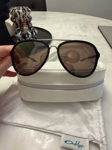 Oakley Kickback Women's Sunglasses Polarized - Black