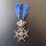 Silver.Belgium 1900.Order Of Leopold 11.Knights Cross. Image 3